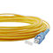 55dB cabo de remendo blindado da fibra ótica do PVC LSZH G657A