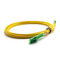cabo de remendo frente e verso da fibra ótica de 3.0mm, cabo Lc do remendo da fibra do único modo ao Lc