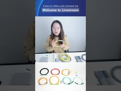 G657a1 G652d SC APC UPC Simplex Fiber Optic Patch Cord Single Mode