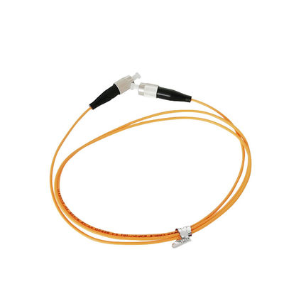 PVC da manutenção programada milímetro 3.0mm com cabo de remendo da fibra ótica do conector de Fc/Upc
