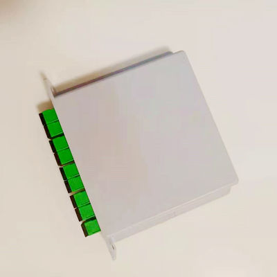 Tipo de cartão divisor da inserção do PLC da fibra ótica 1x8 com Sc/conector do Apc