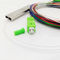 1X16 tipo 16 divisor ótico do tubo de Stell da fibra ótica do SC APC do PLC da maneira