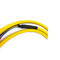 12 trança simples da fibra ótica do SC APC G652D das cores