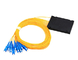 divisor em forma de caixa do PLC da fibra ótica do ABS de 1*4 1*8 com conector de SC/APC