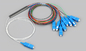 tipo de aço divisor do tubo 1*N do PLC da fibra ótica para o sistema de FTTX