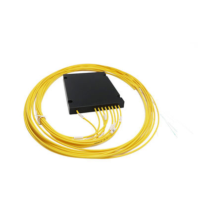 1x8 sem o divisor do Plc da fibra ótica da caixa do Abs dos conectores