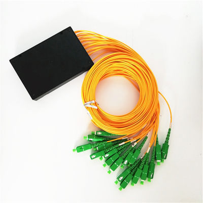 Abs 1*8 em forma de caixa com o divisor do Plc da fibra ótica do conector do Sc Apc